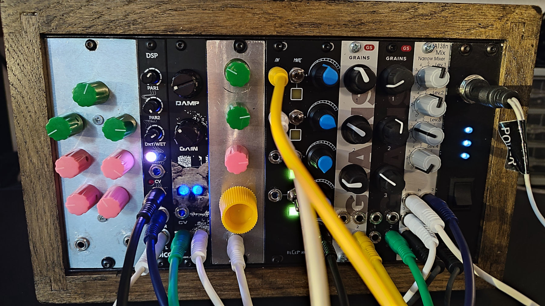 My FX-Eurorack is finished!