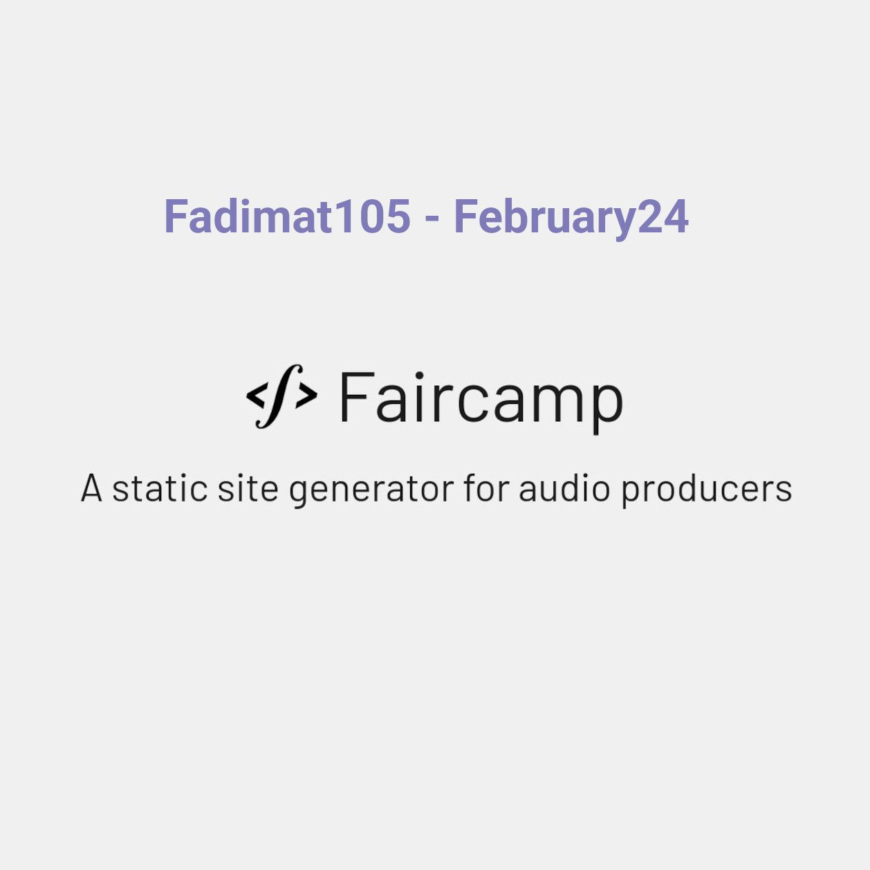 Fadimat105