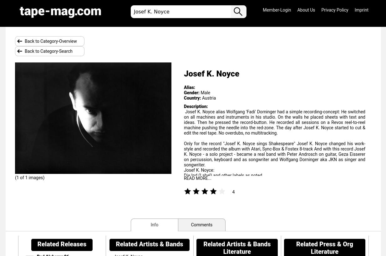 Archive: JKN at Tape-Mag Archive
