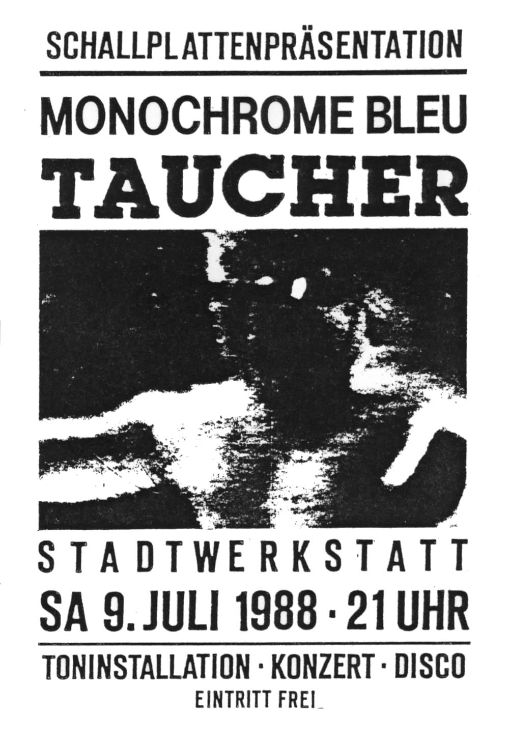 Postcard: "Taucher" Presentation