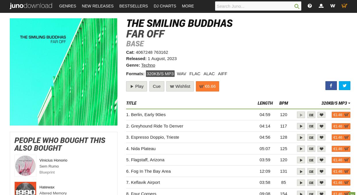"Far Off" at Juno Download, Beatport, Deezer and ....