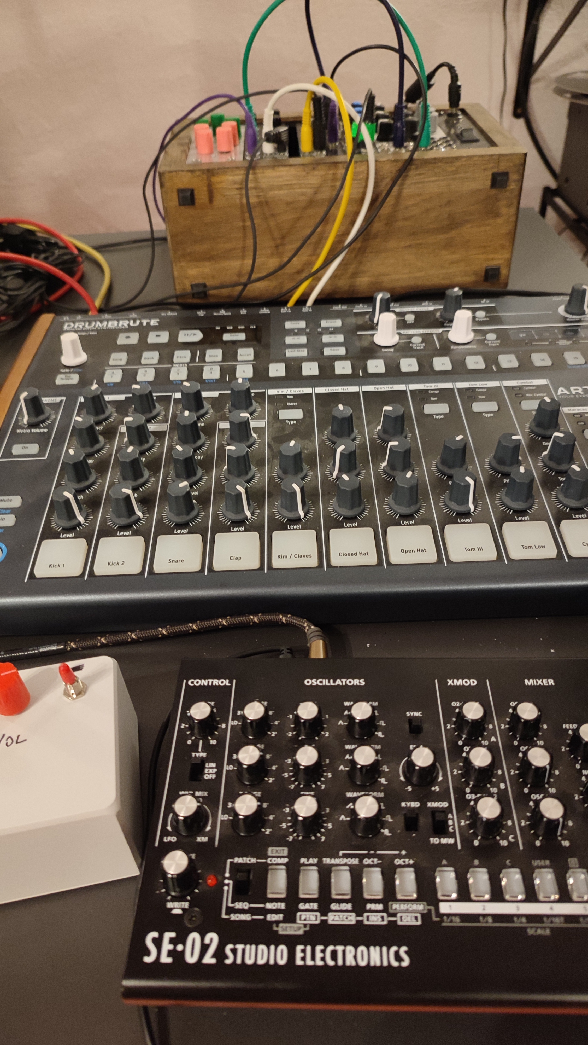 The Smiling Buddhas musical setup